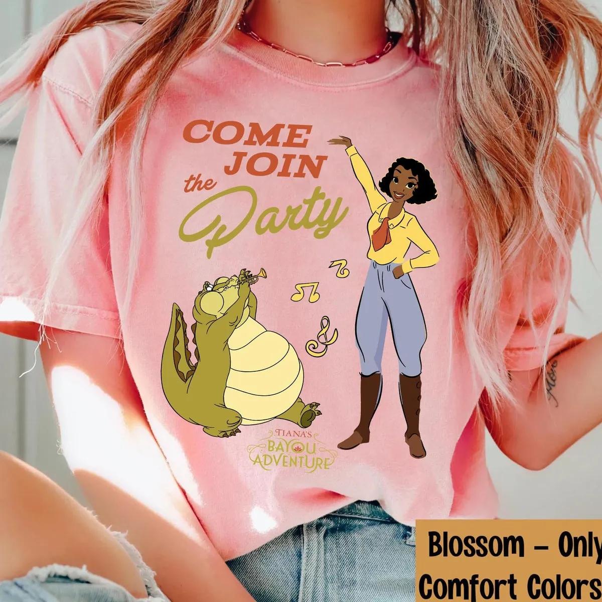 Princess Tiana Louis Come Join The Party Shirt 5