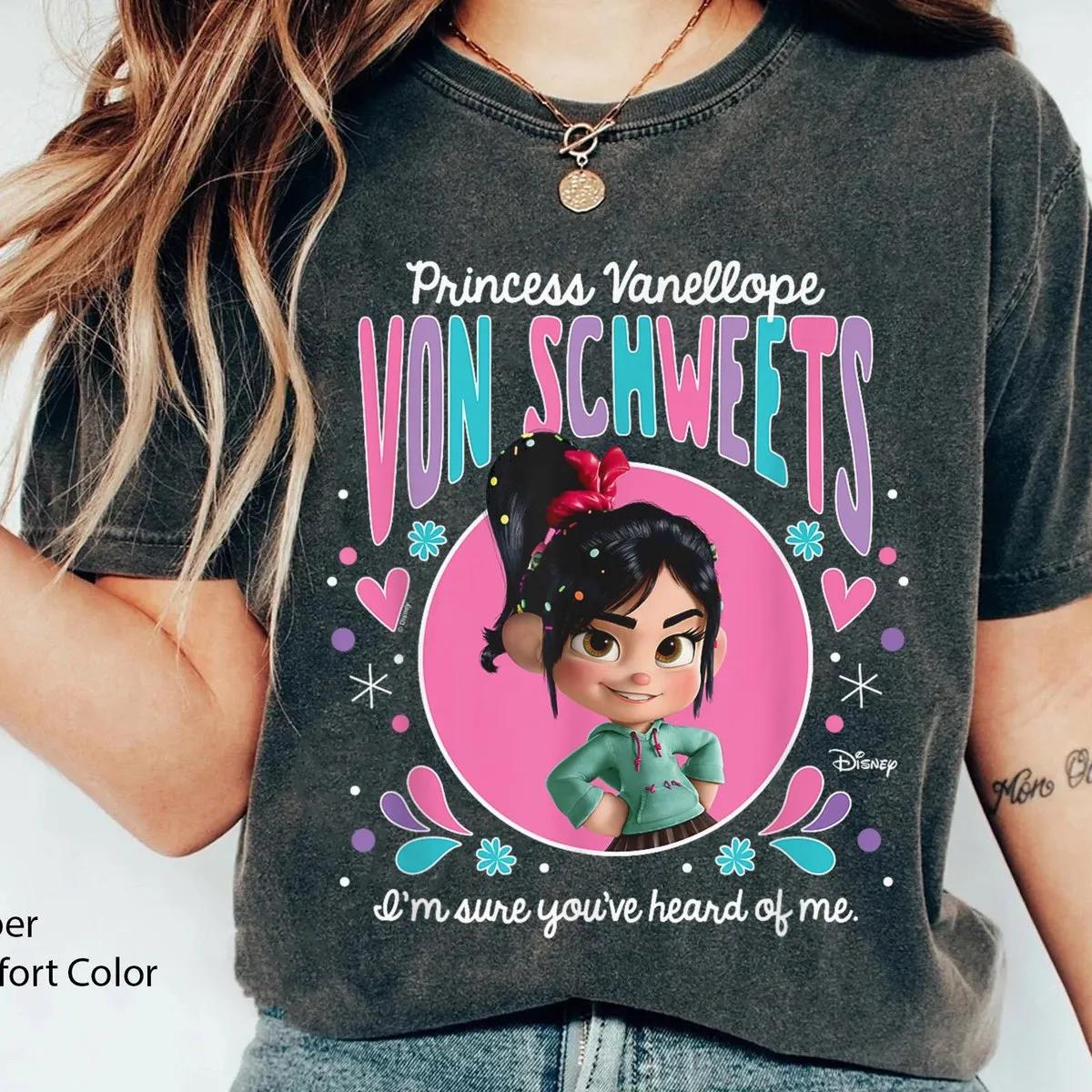 Princess Vanellope Shirt Wreck It Ralph Tee 1