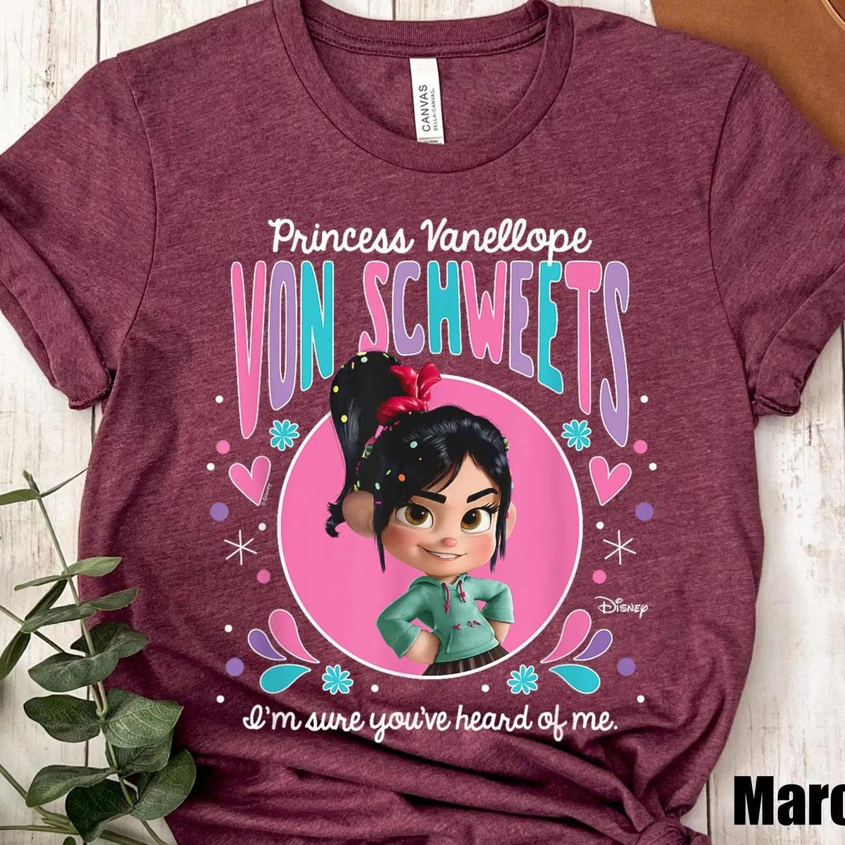 Princess Vanellope Shirt Wreck It Ralph Tee 4