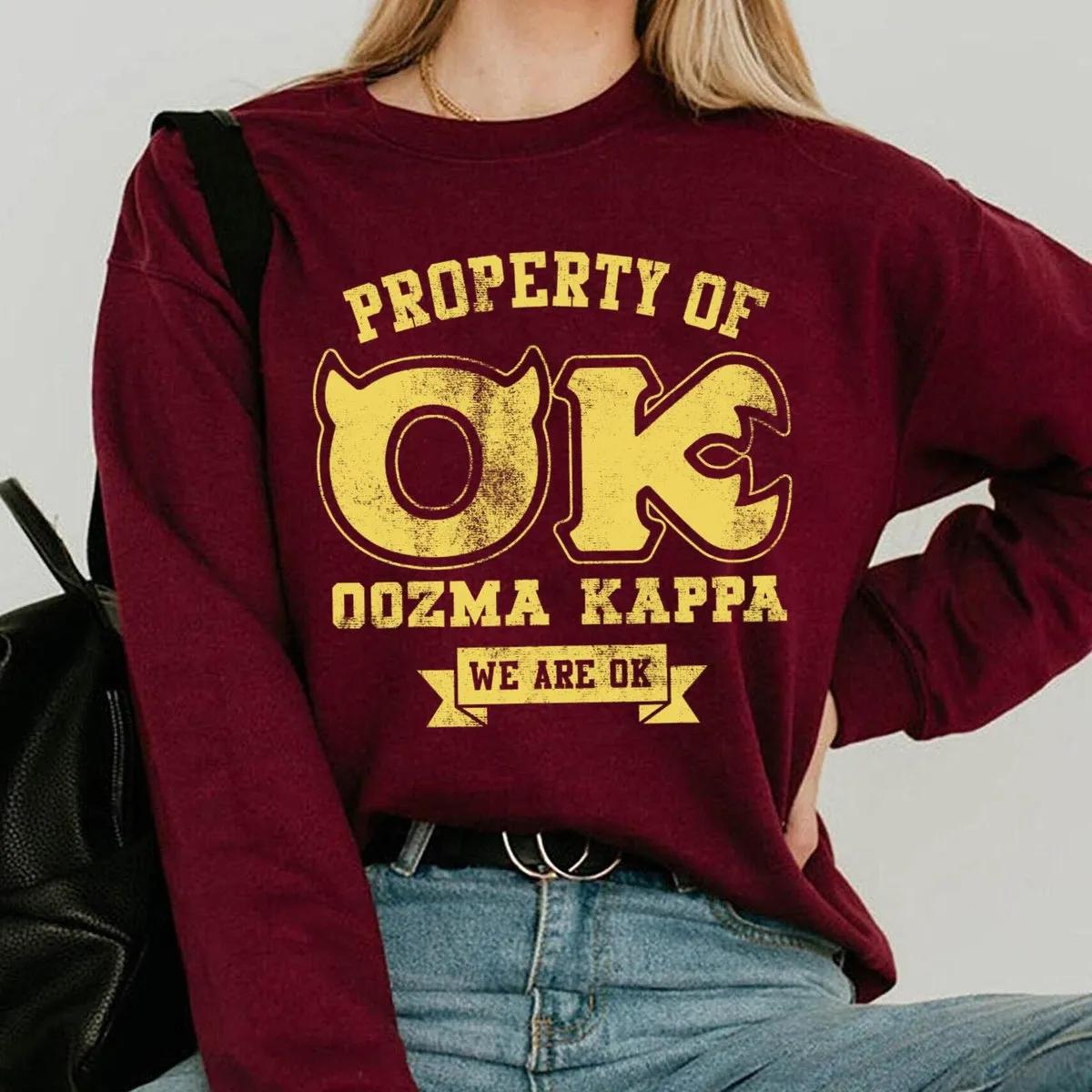 Property Of Ok Oozma Kappa Shirt 2