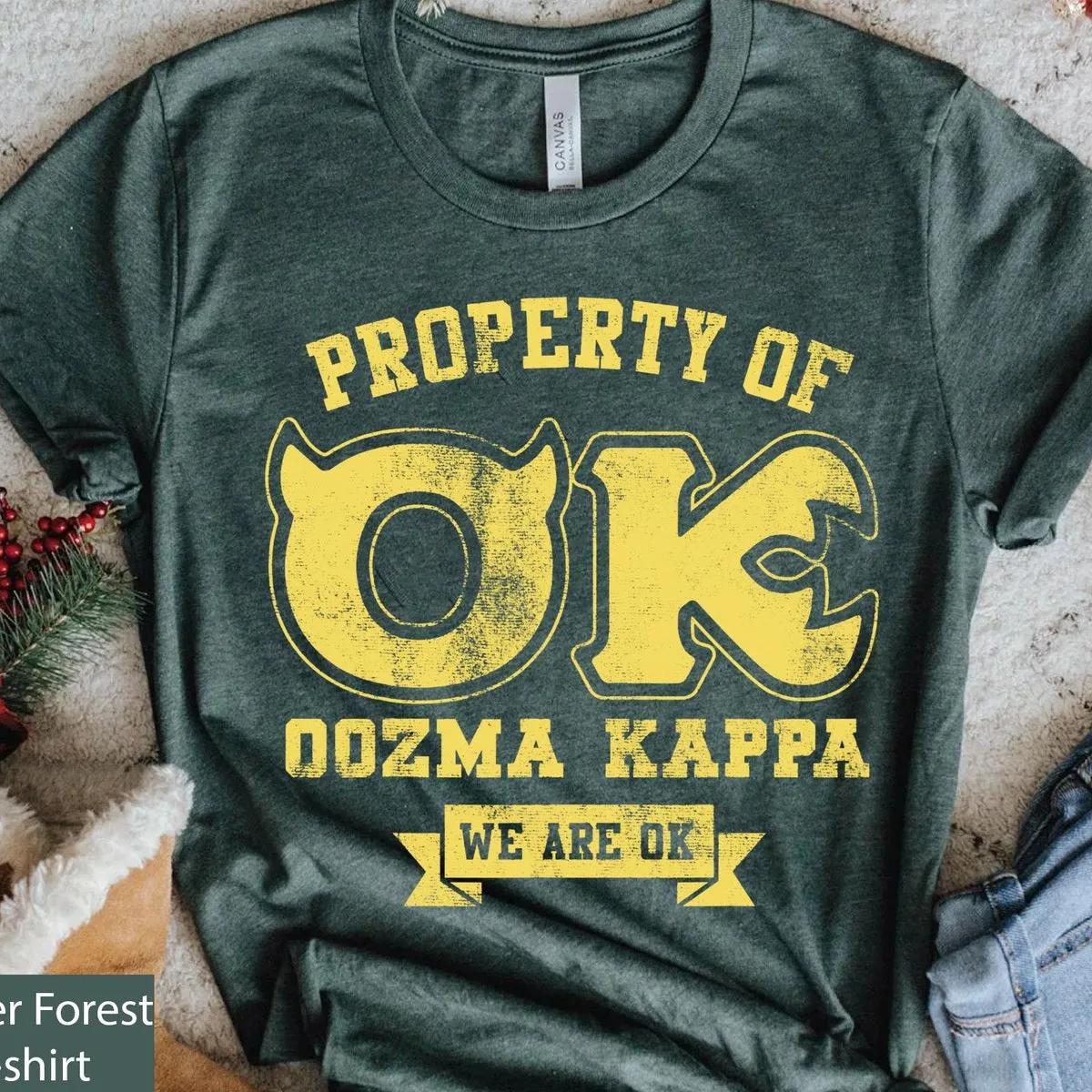 Property Of Ok Oozma Kappa Shirt 3