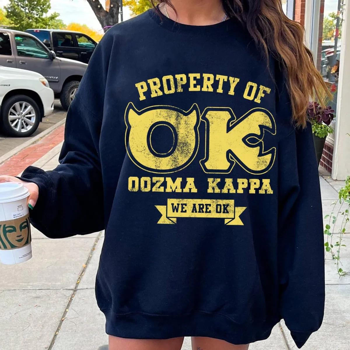 Property Of Ok Oozma Kappa Shirt 5