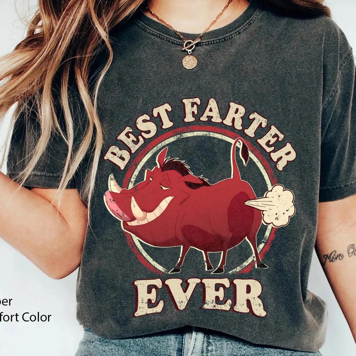 Pumbaa Best Farter Ever Shirt 1