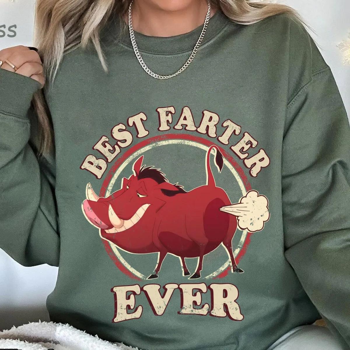 Pumbaa Best Farter Ever Shirt 2