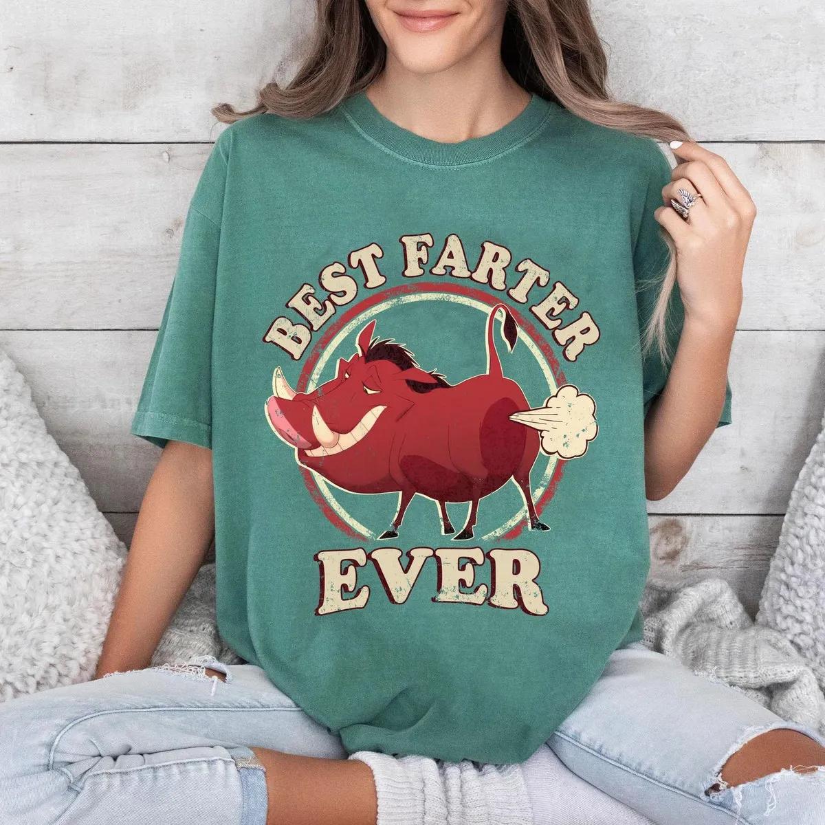 Pumbaa Best Farter Ever Shirt 4