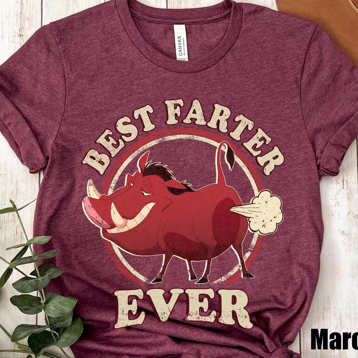 Pumbaa Best Farter Ever Shirt 5