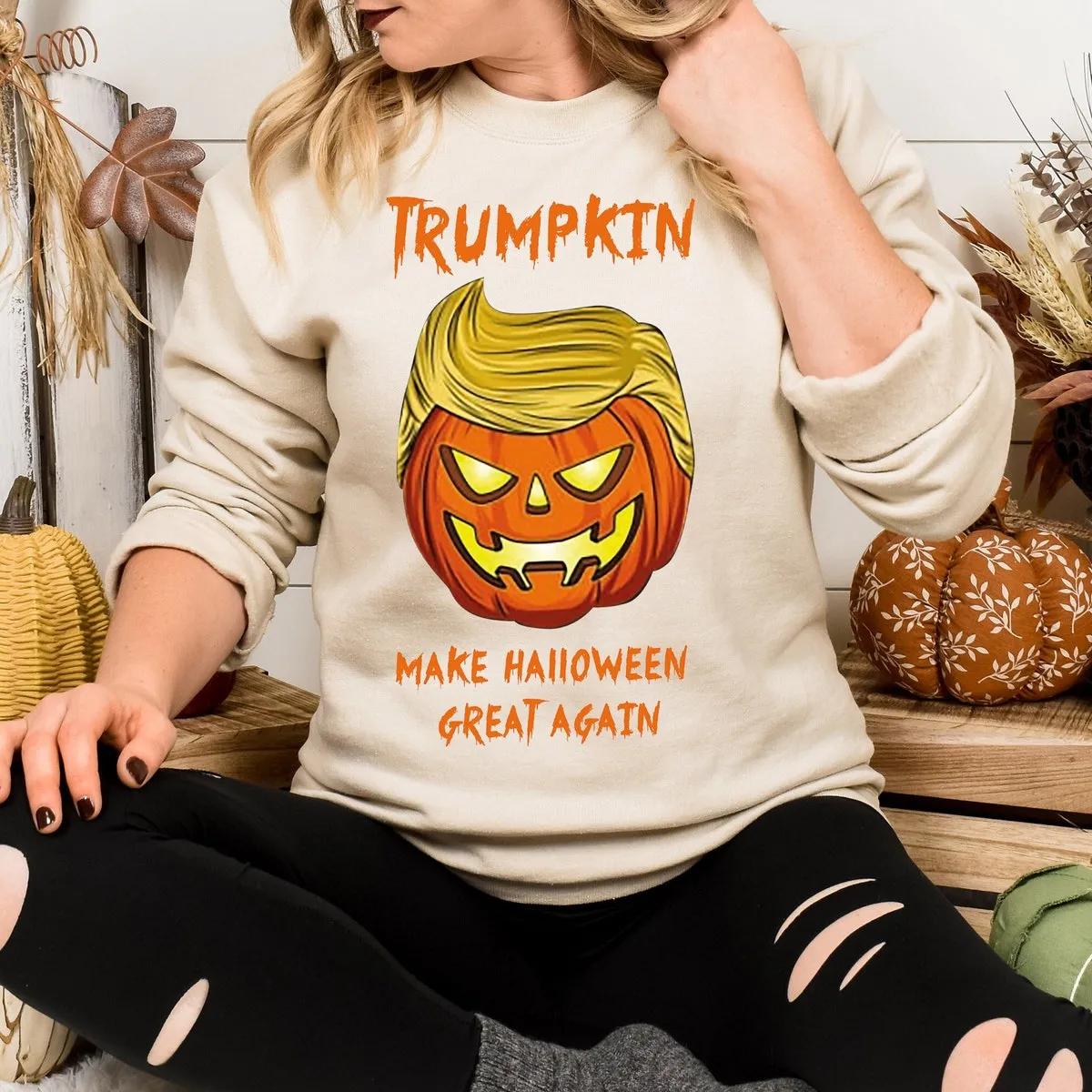 Pumpkin Trumpkin Make Halloween Great Again Shirt 3 1