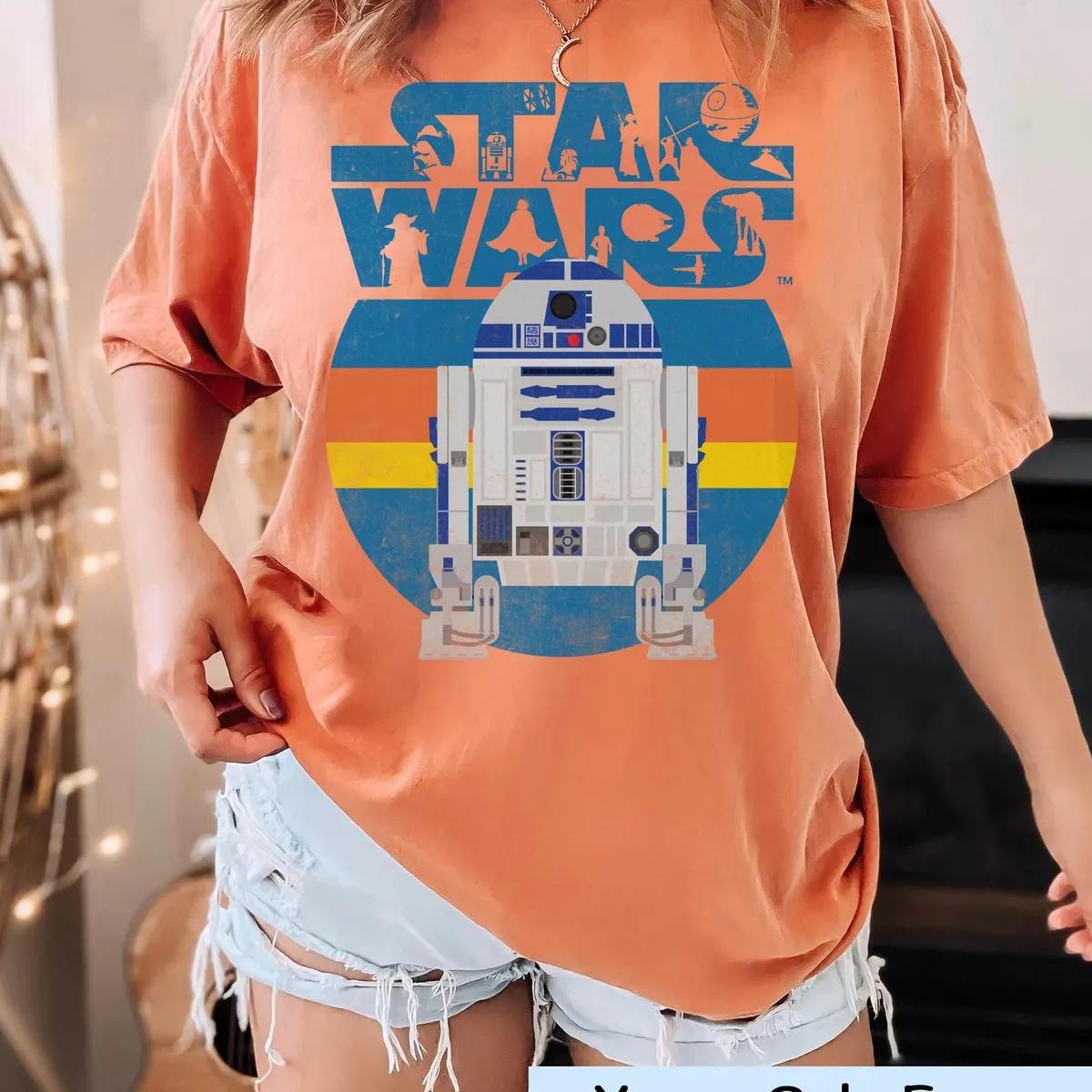 R2D2 Droids Stripes Logo Shirt 5