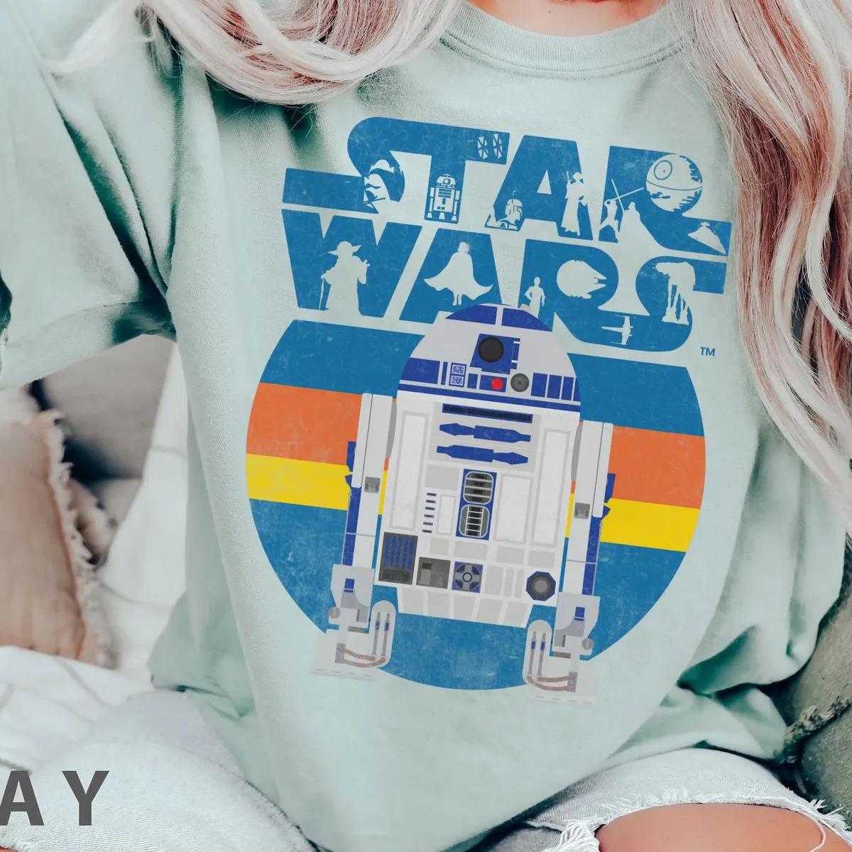 R2D2 Droids Stripes Logo Shirt 6