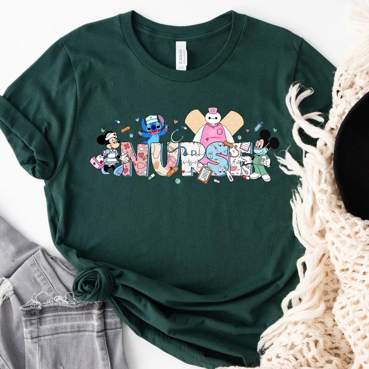 RN Nurse Disney Shirt 4 3