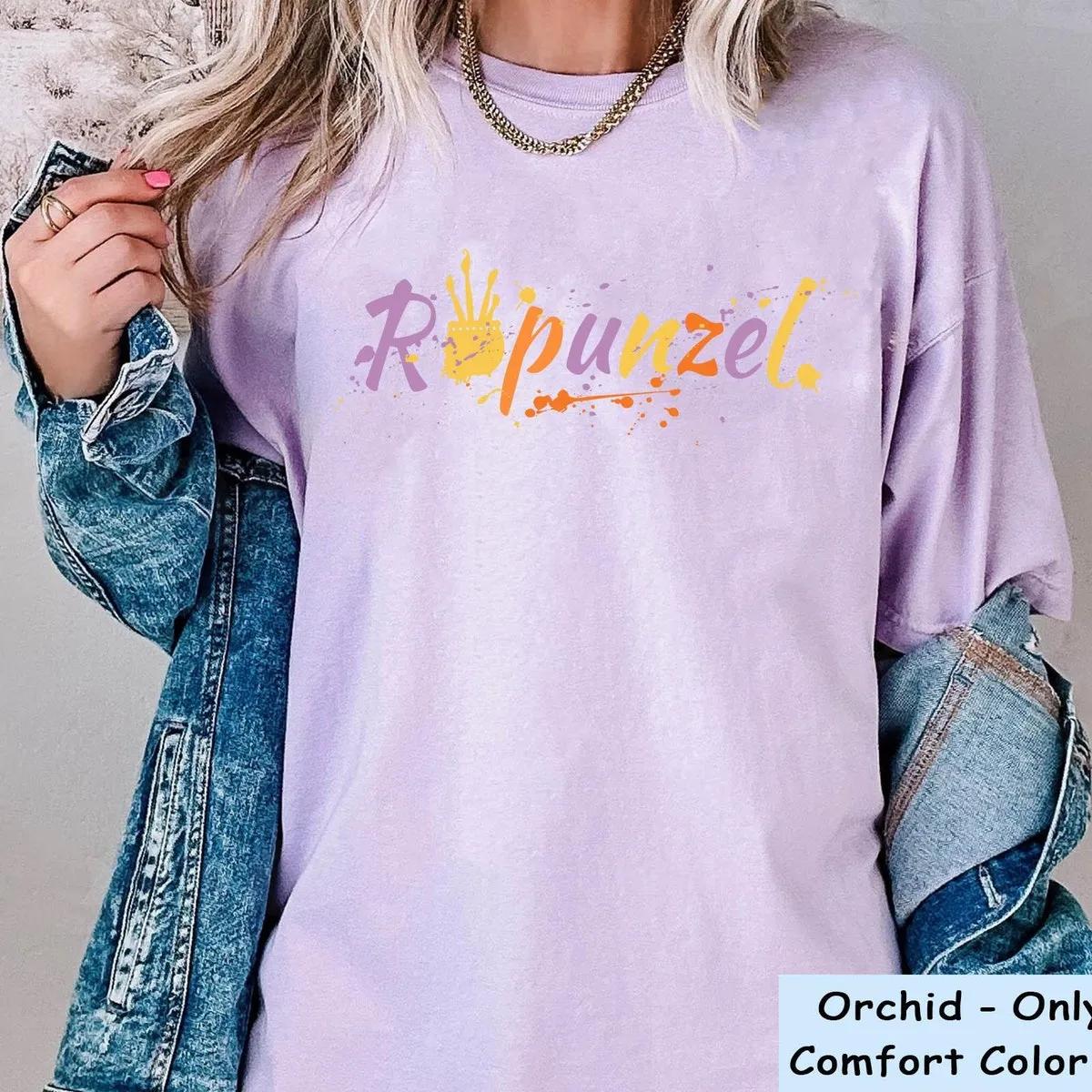 Rapunzel Painting Splash Ink Shirt 2