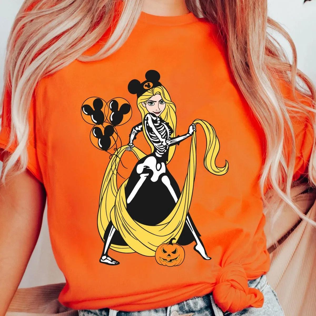 Rapunzel Princess Skeleton Costume Shirt 3