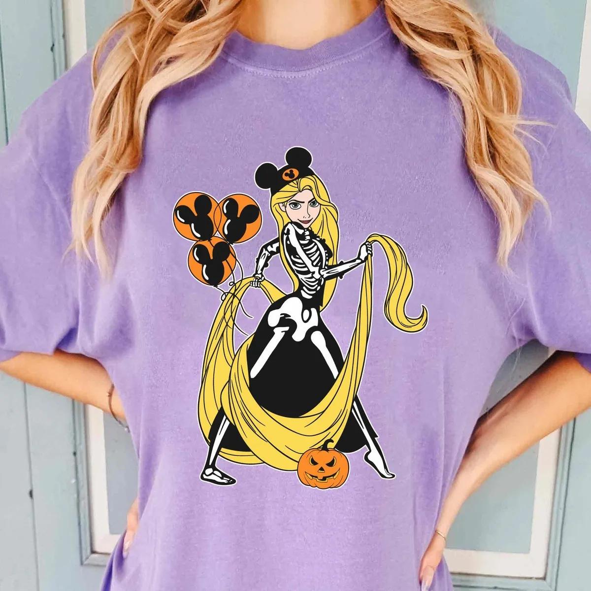 Rapunzel Princess Skeleton Costume Shirt 4