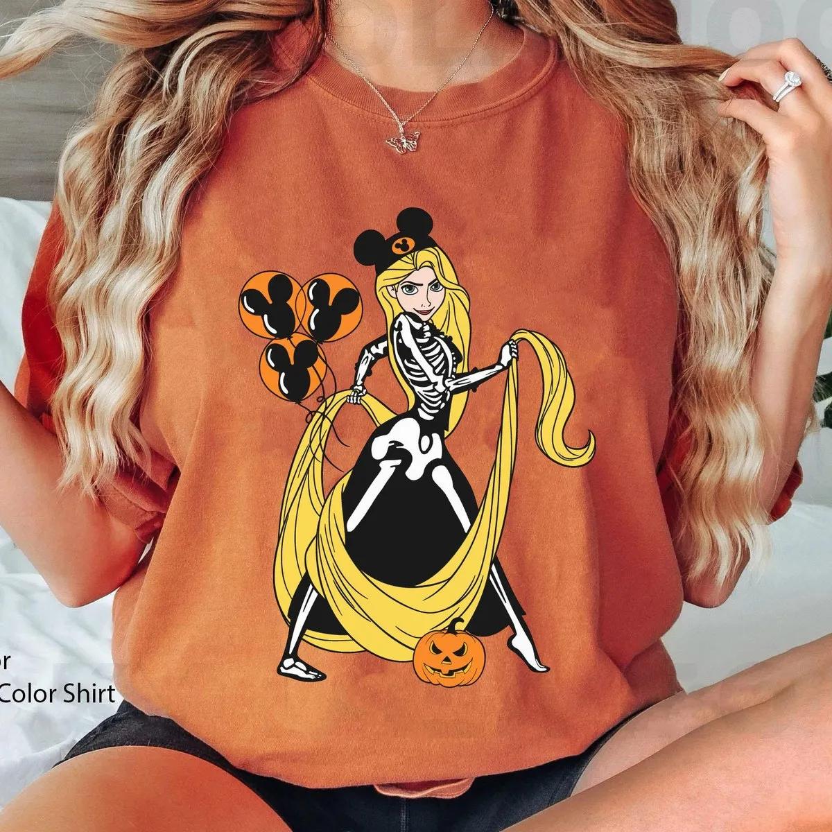 Rapunzel Princess Skeleton Costume Shirt 5