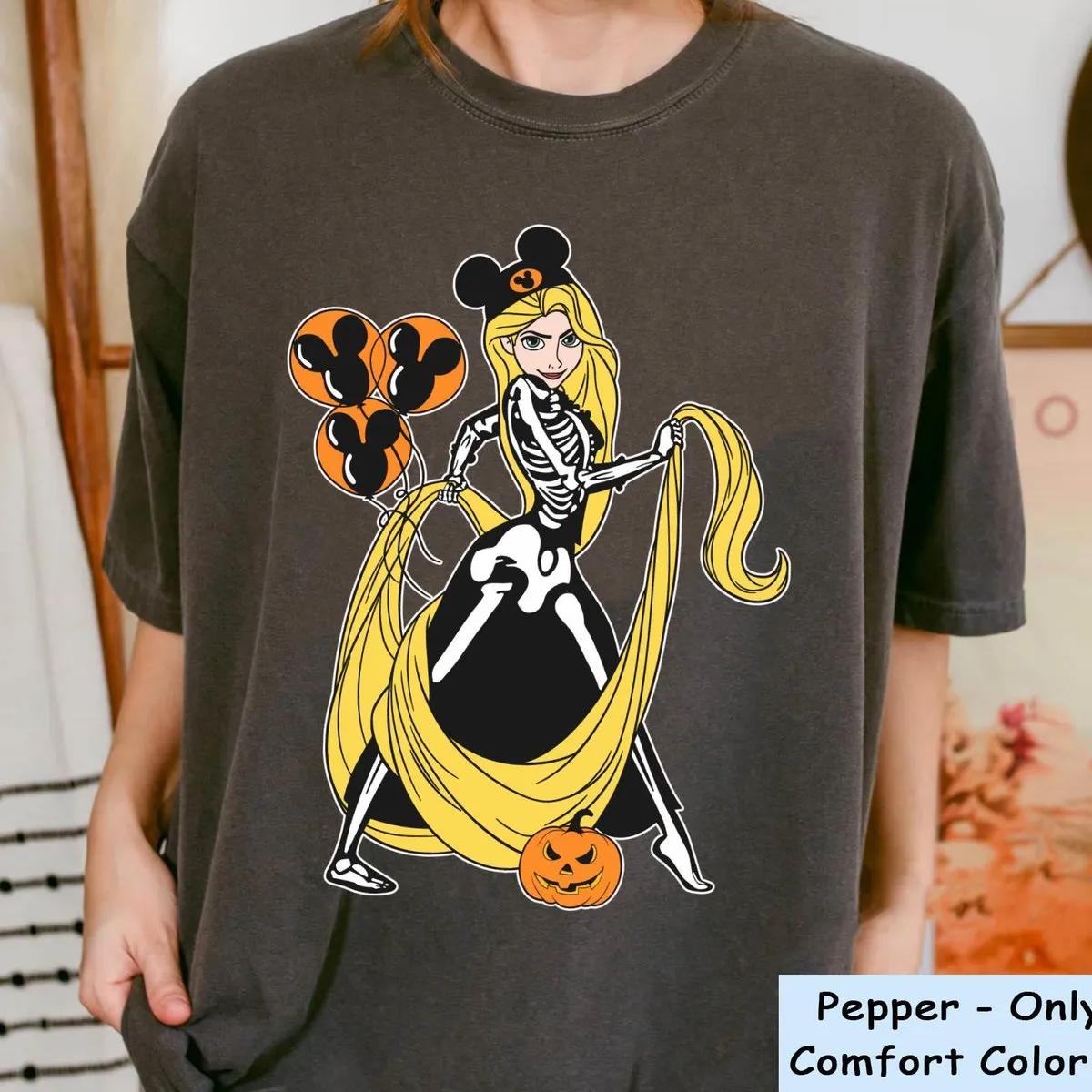 Rapunzel Princess Skeleton Costume Shirt 6