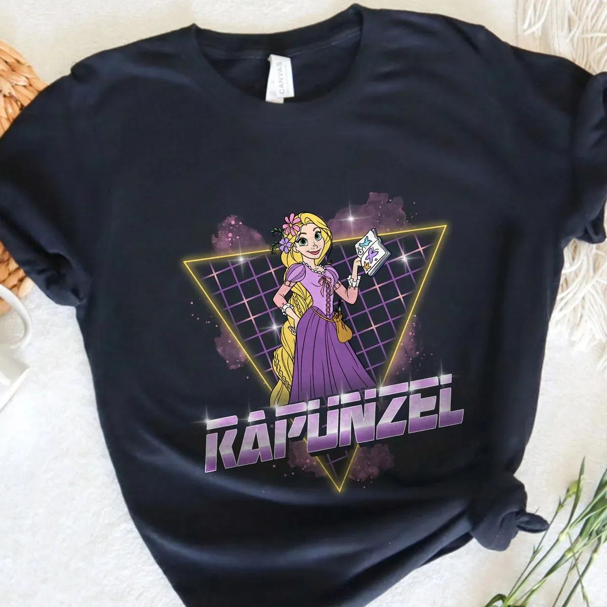 Rapunzel Tangled 90s Retro Disney Princess Shirt 2 1