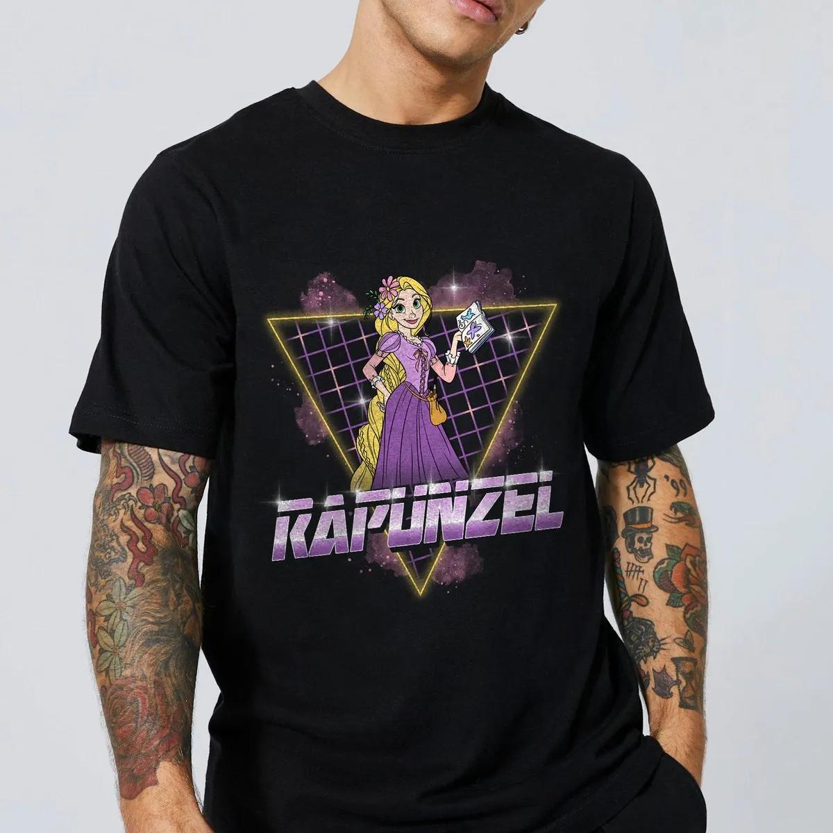 Rapunzel Tangled 90s Retro Disney Princess Shirt 5 1