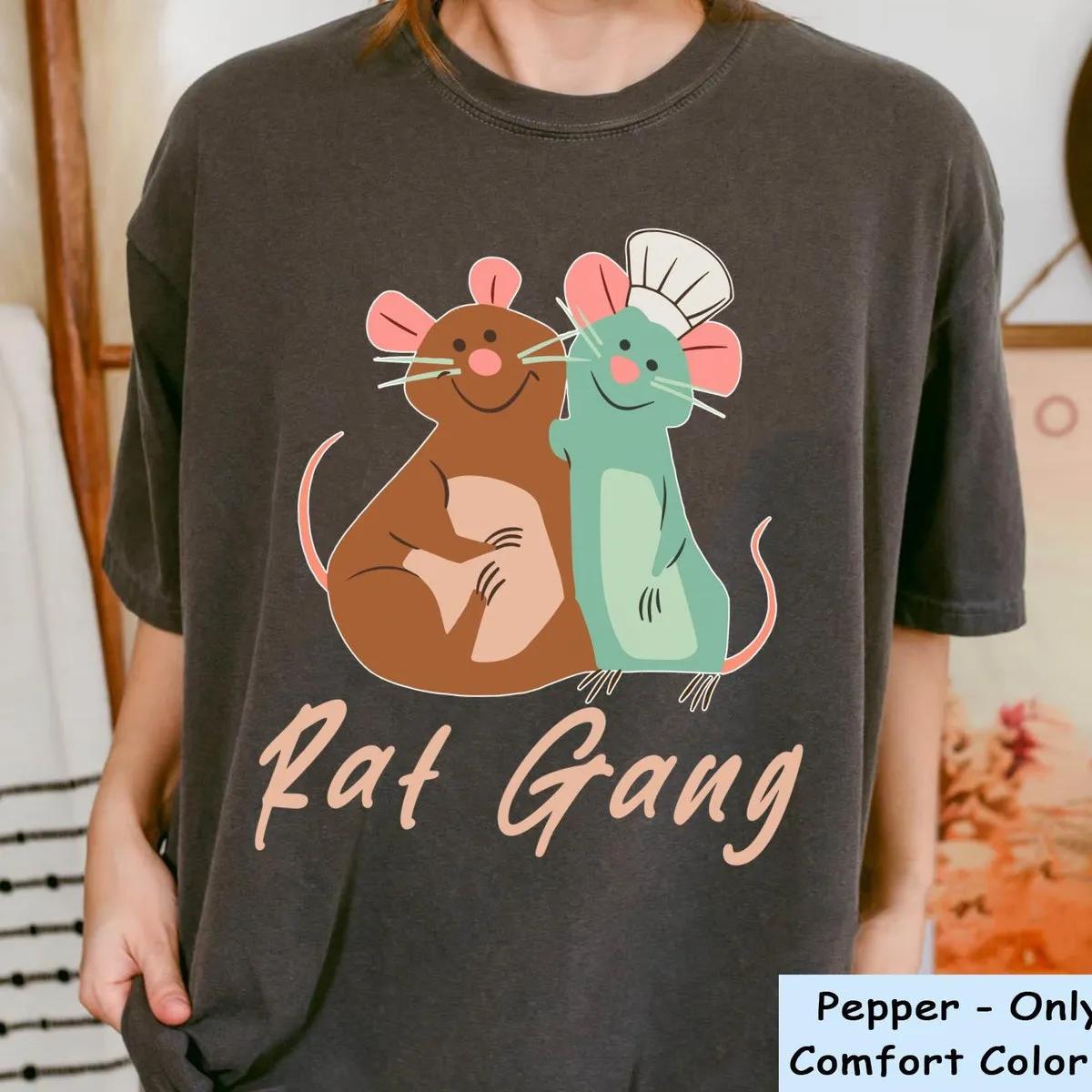 Ratatouille Remy And Emile Rat Gang Shirt 3