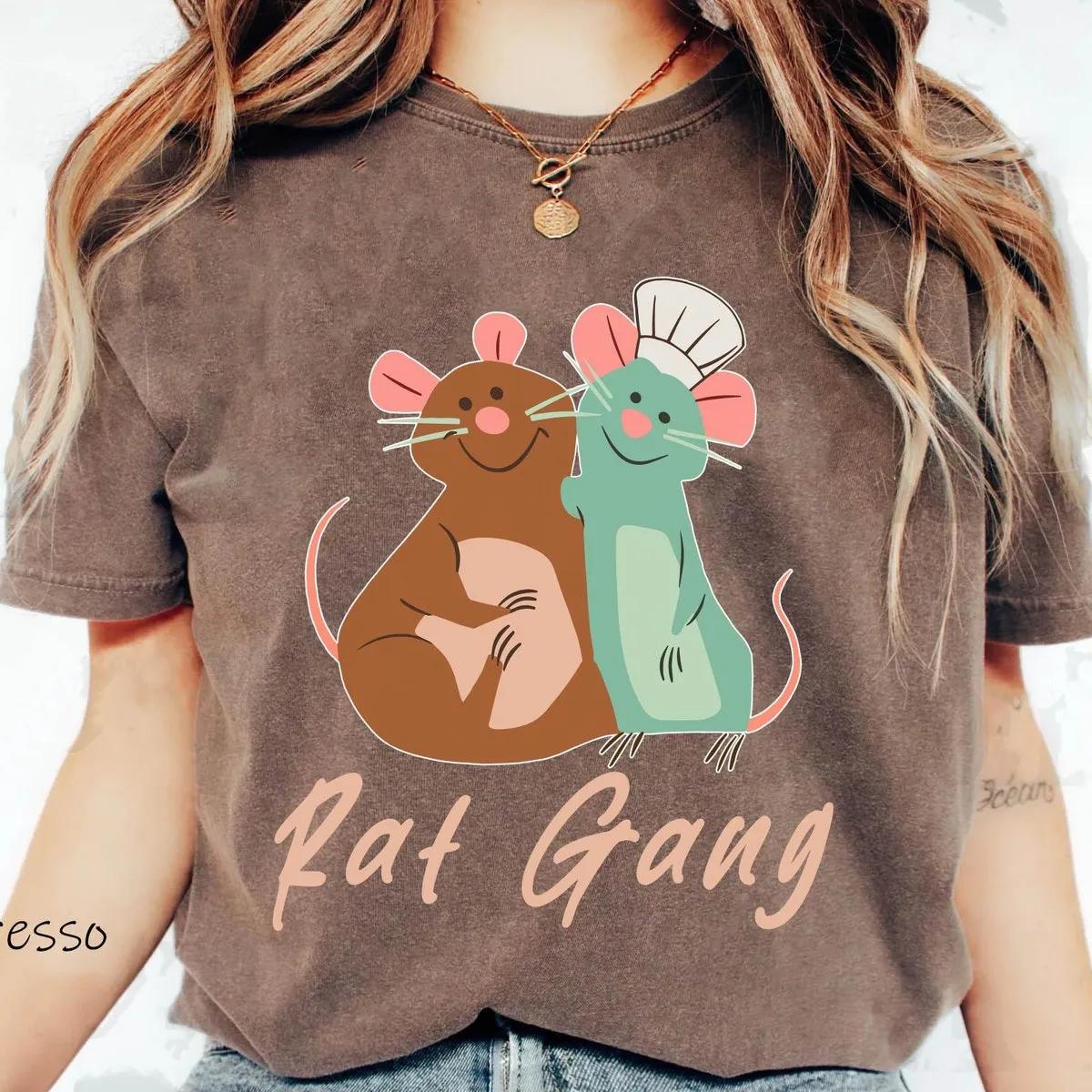 Ratatouille Remy And Emile Rat Gang Shirt 4