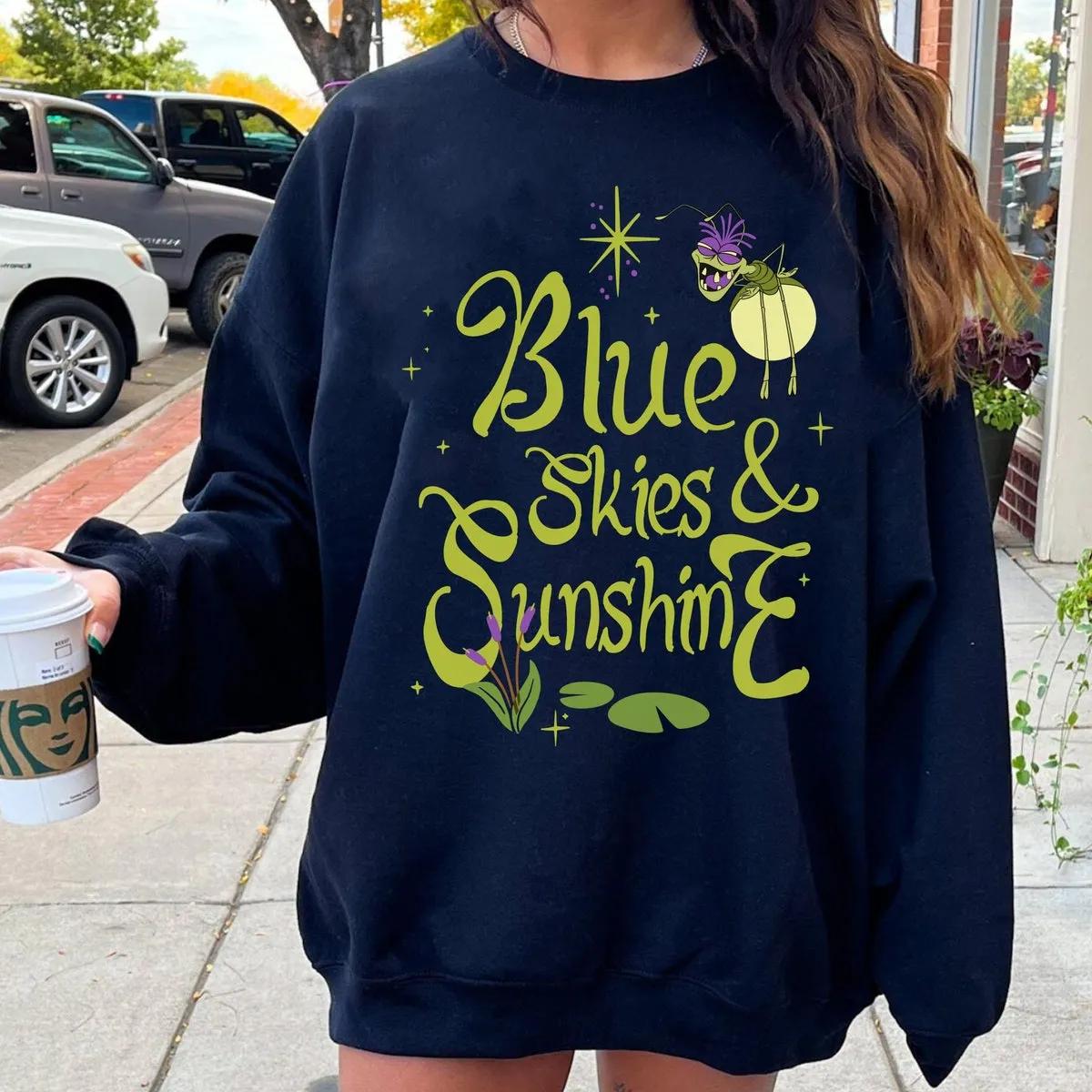 Ray Evangeline Blue Skies Sunshine Disney Shirt 2 1