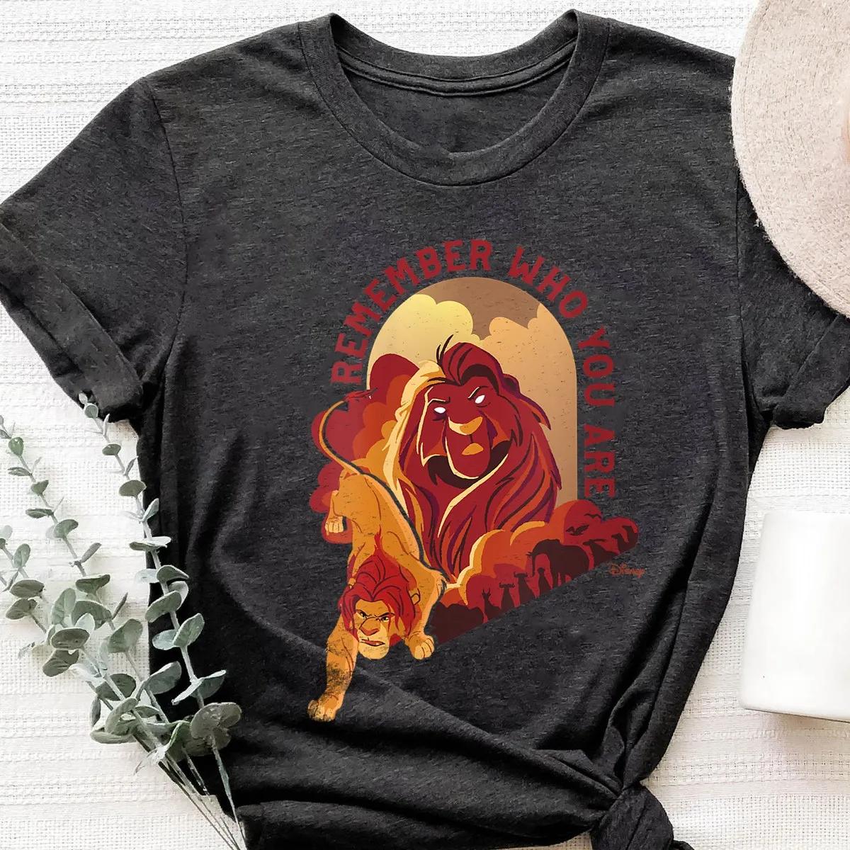 Remember Who You Are The Lion King Scar And Mufasa Shirt 2