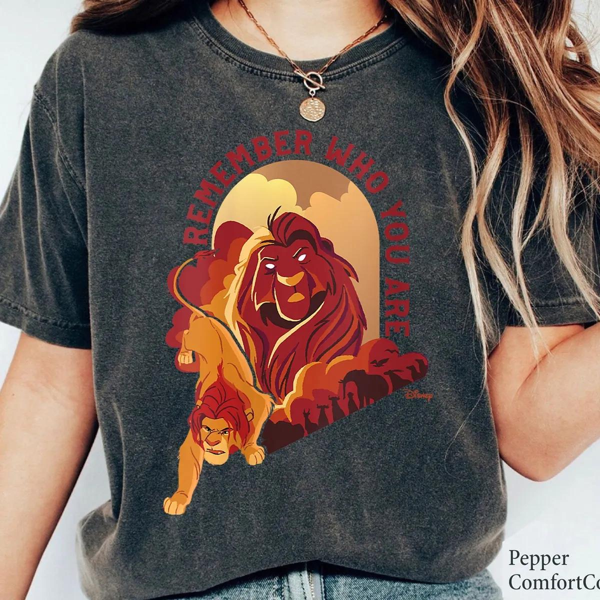 Remember Who You Are The Lion King Scar And Mufasa Shirt 3