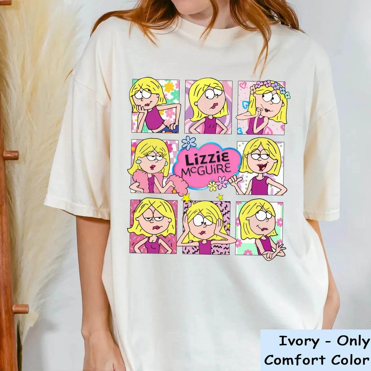 Retro 90s Lizzie McGuire Disney Shirt 1 1