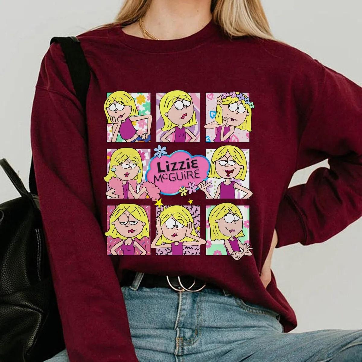 Retro 90s Lizzie McGuire Disney Shirt 2 1