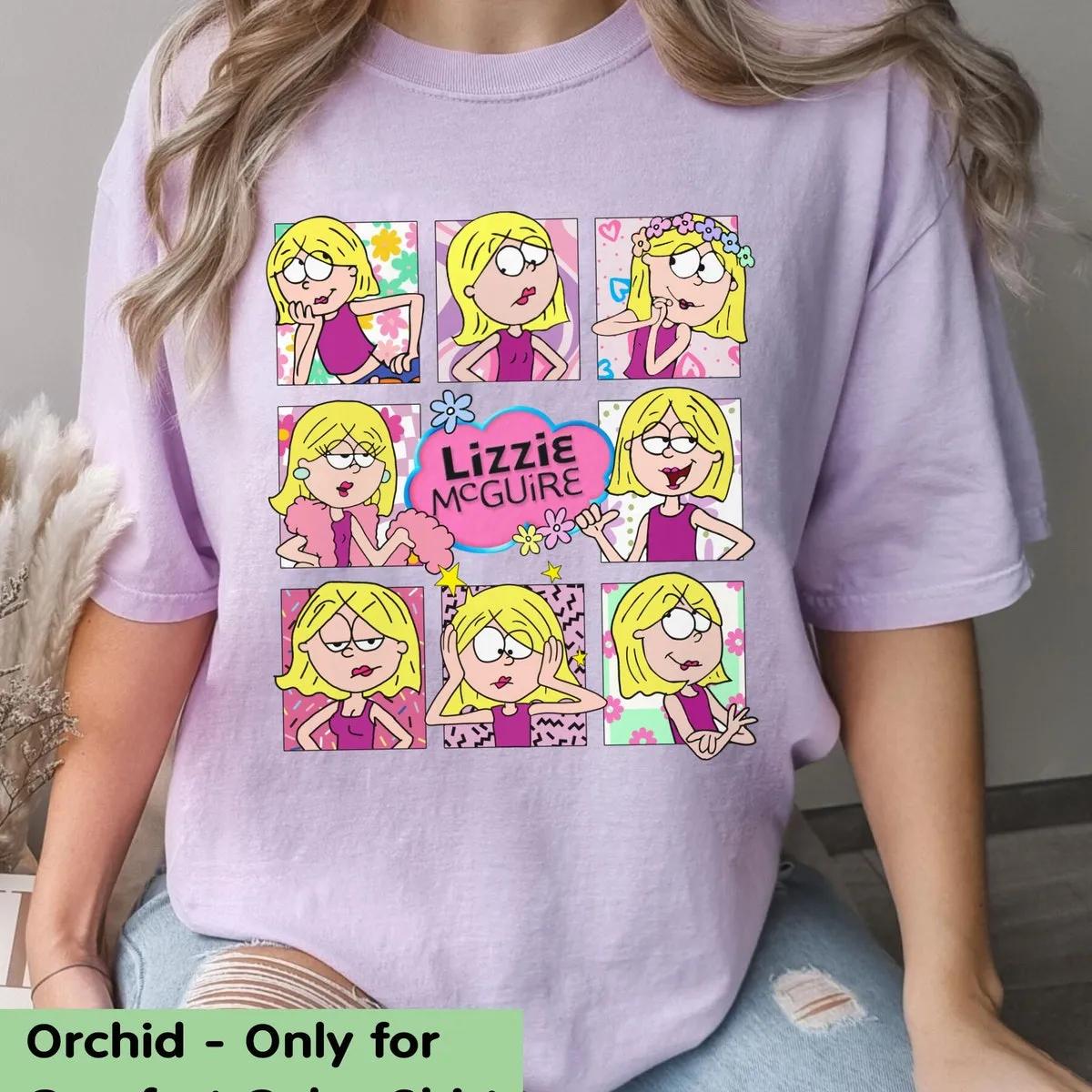 Retro 90s Lizzie McGuire Disney Shirt 3 1