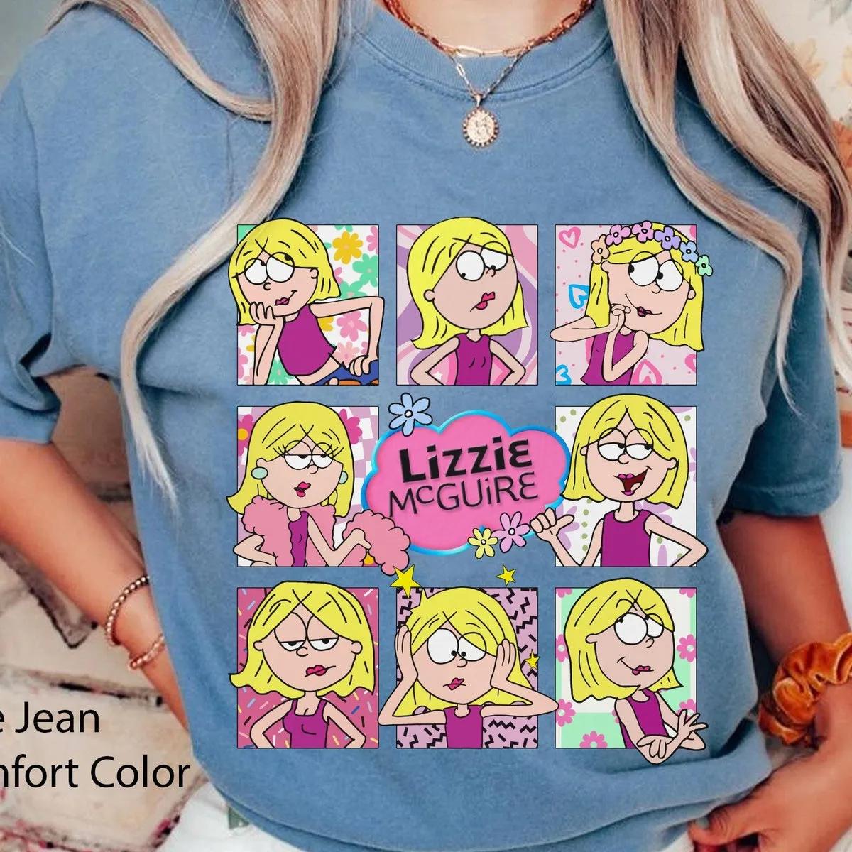 Retro 90s Lizzie McGuire Disney Shirt 5 1