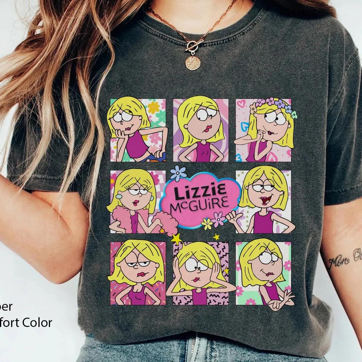 Retro 90s Lizzie McGuire Disney Shirt 6 1