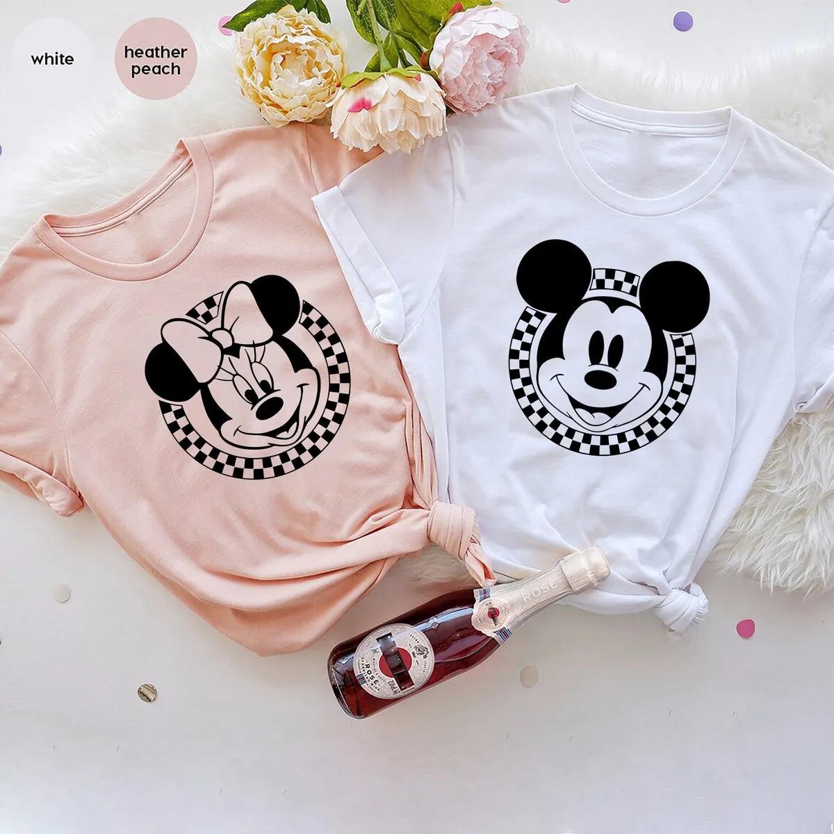 Retro Matching Mouse Tee Minnie Mickey Shirt 1 1