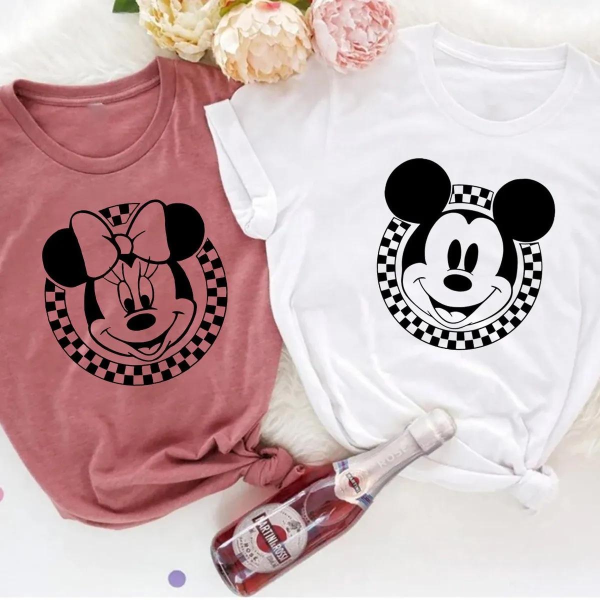 Retro Matching Mouse Tee Minnie Mickey Shirt 3 1