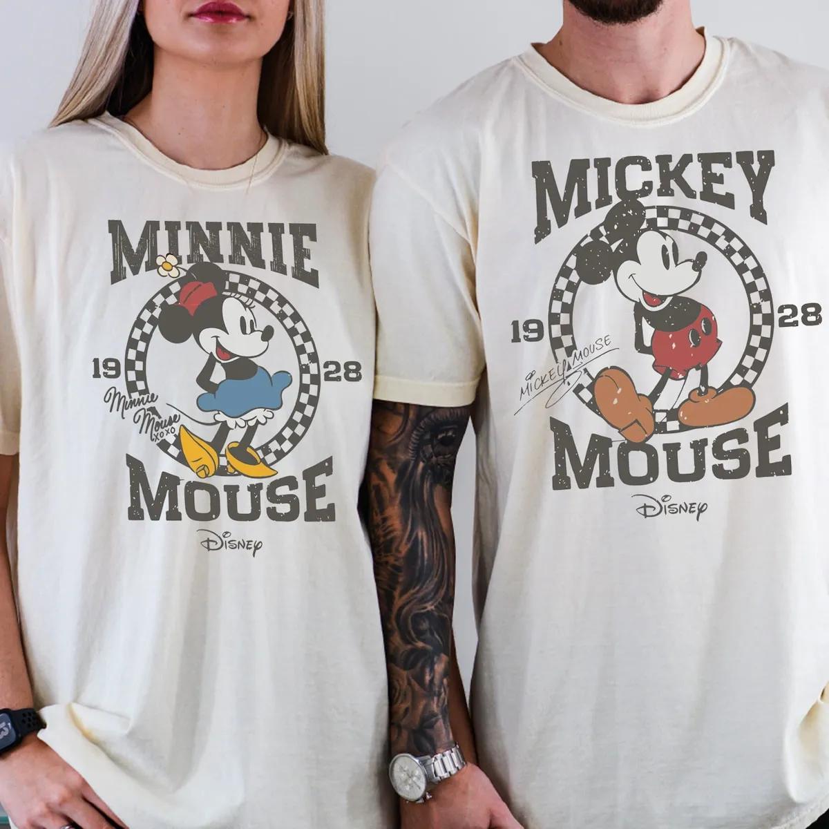 Retro Mickey Mouse Shirt Classic Mickey Tee 2 1