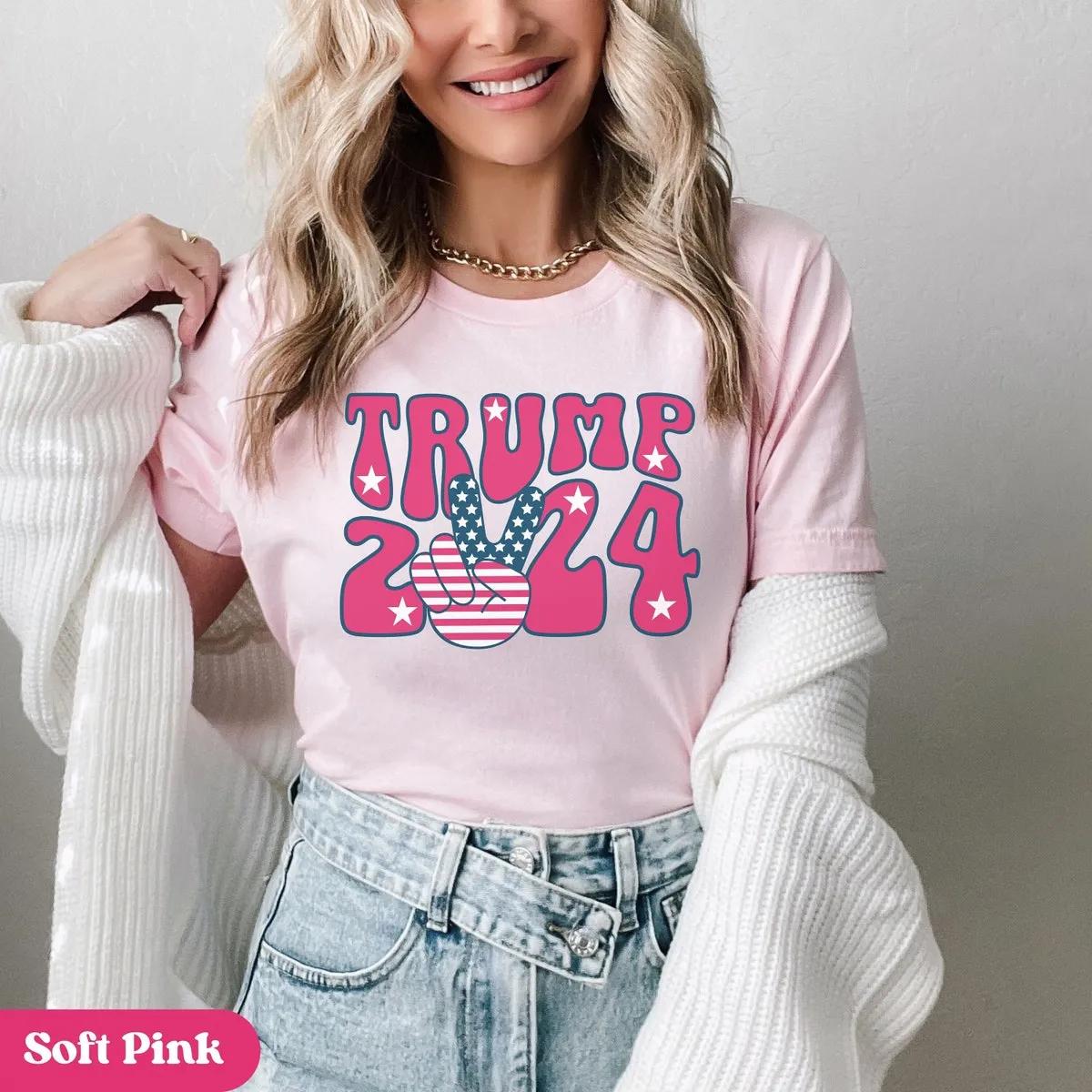 Retro Pink Trump Shirt 1 1