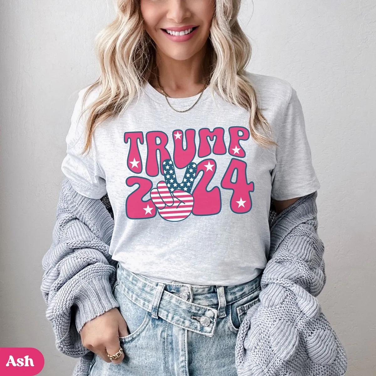 Retro Pink Trump Shirt 3 1