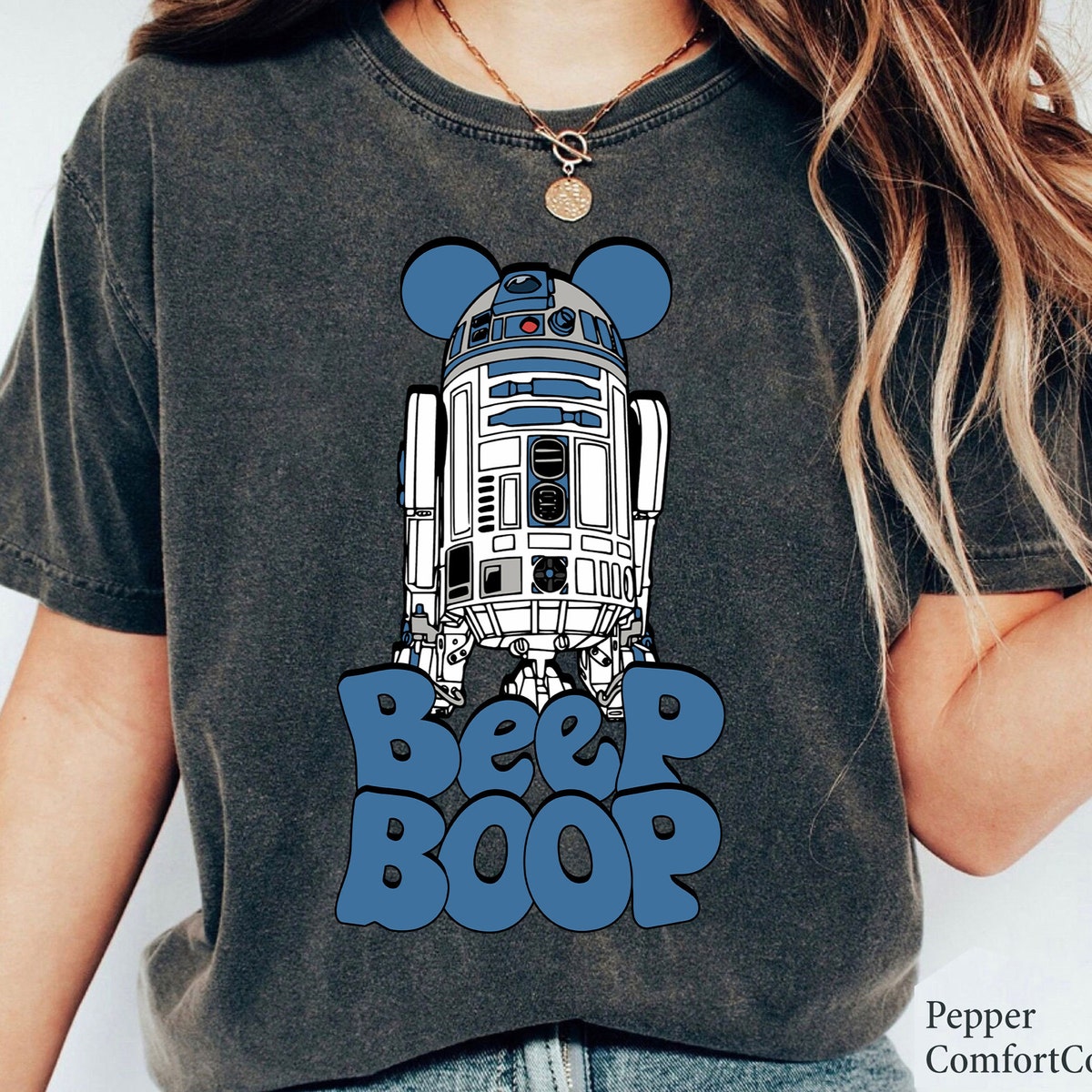 Retro R2D2 Beep Boop Vintage Retro Star Wars Shirt 3