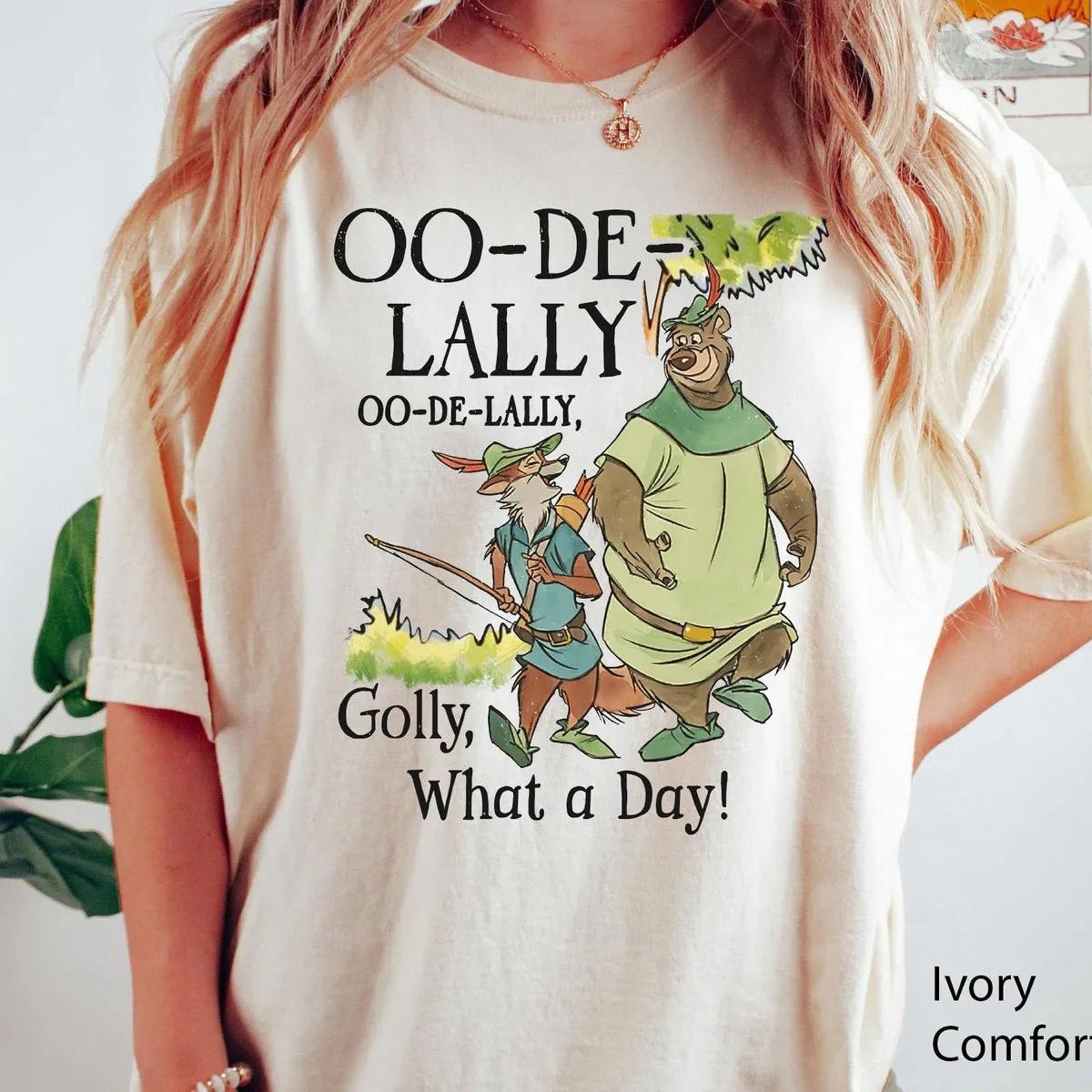 Robin Hood And Little John Oo De Lally Golly What A Day Shirt 1