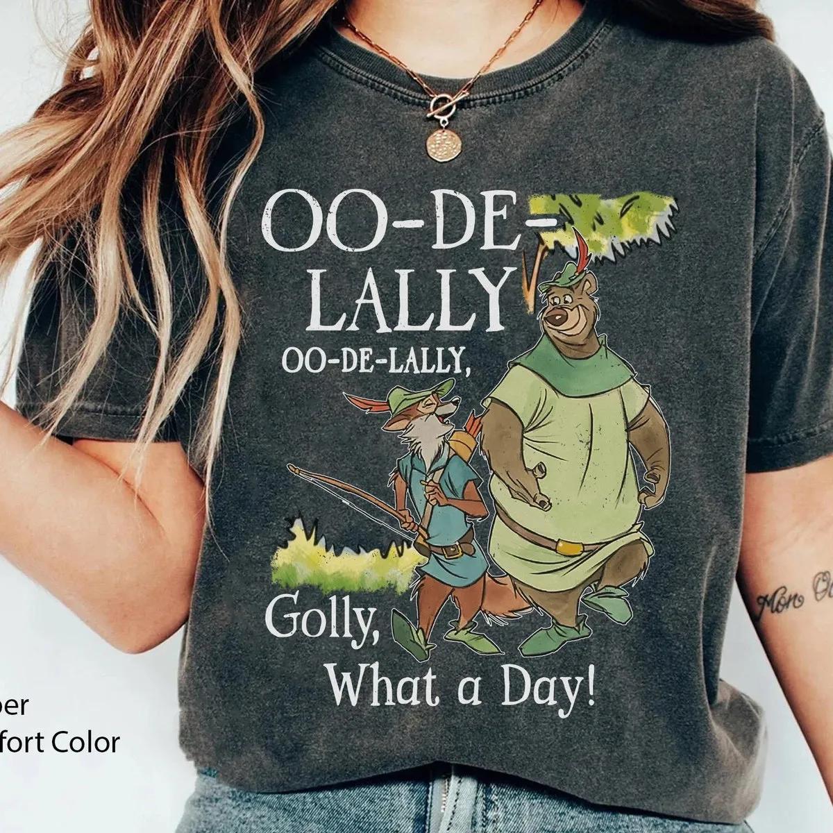 Robin Hood And Little John Oo De Lally Golly What A Day Shirt 2