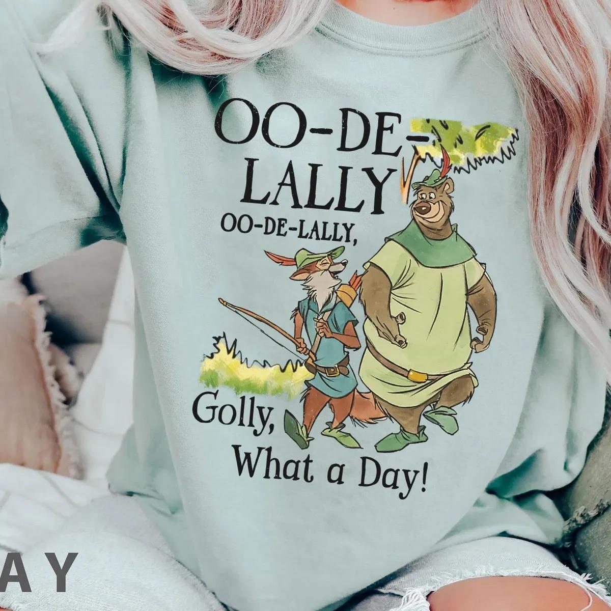 Robin Hood And Little John Oo De Lally Golly What A Day Shirt 3