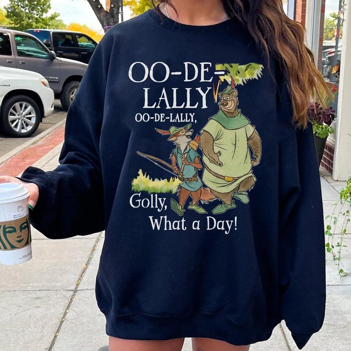 Robin Hood And Little John Oo De Lally Golly What A Day Shirt 4