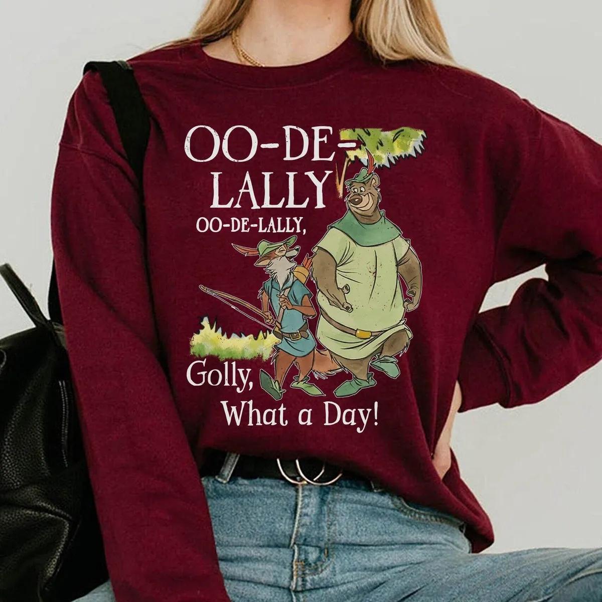 Robin Hood And Little John Oo De Lally Golly What A Day Shirt 6