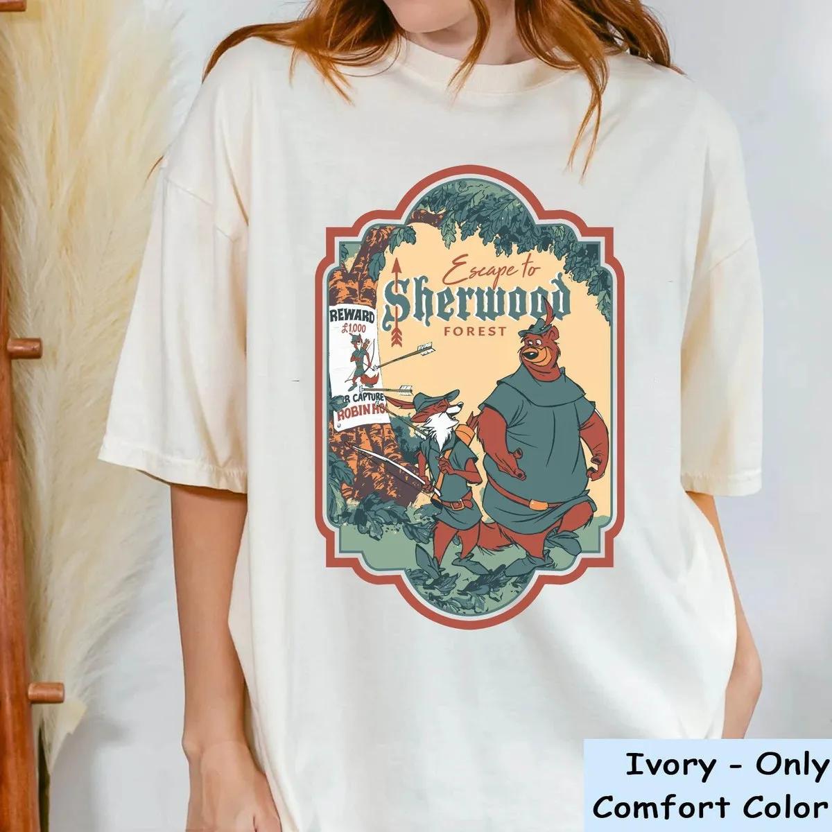 Robin Hood And Little John Sherwood Forest Shirt 1