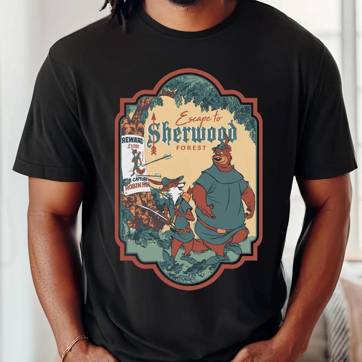 Robin Hood And Little John Sherwood Forest Shirt 2