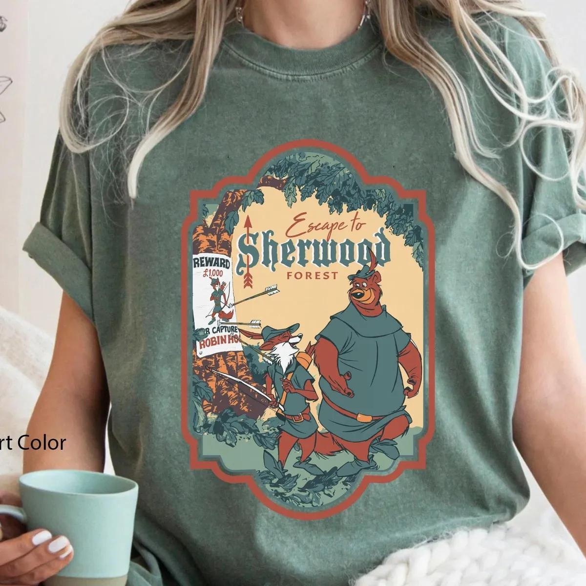 Robin Hood And Little John Sherwood Forest Shirt 4