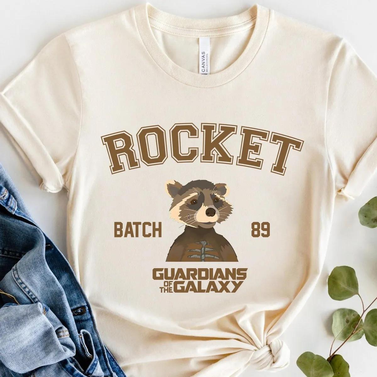 Rocket Disney Shirt Guardians Of The Galaxy Tee 5 1