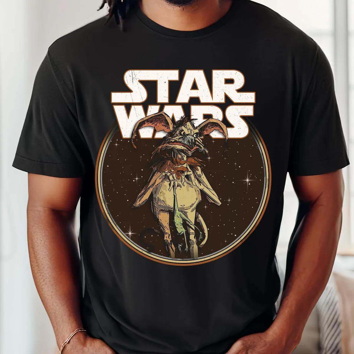 Salacious B Crumb Portrait Star Wars Shirt 4