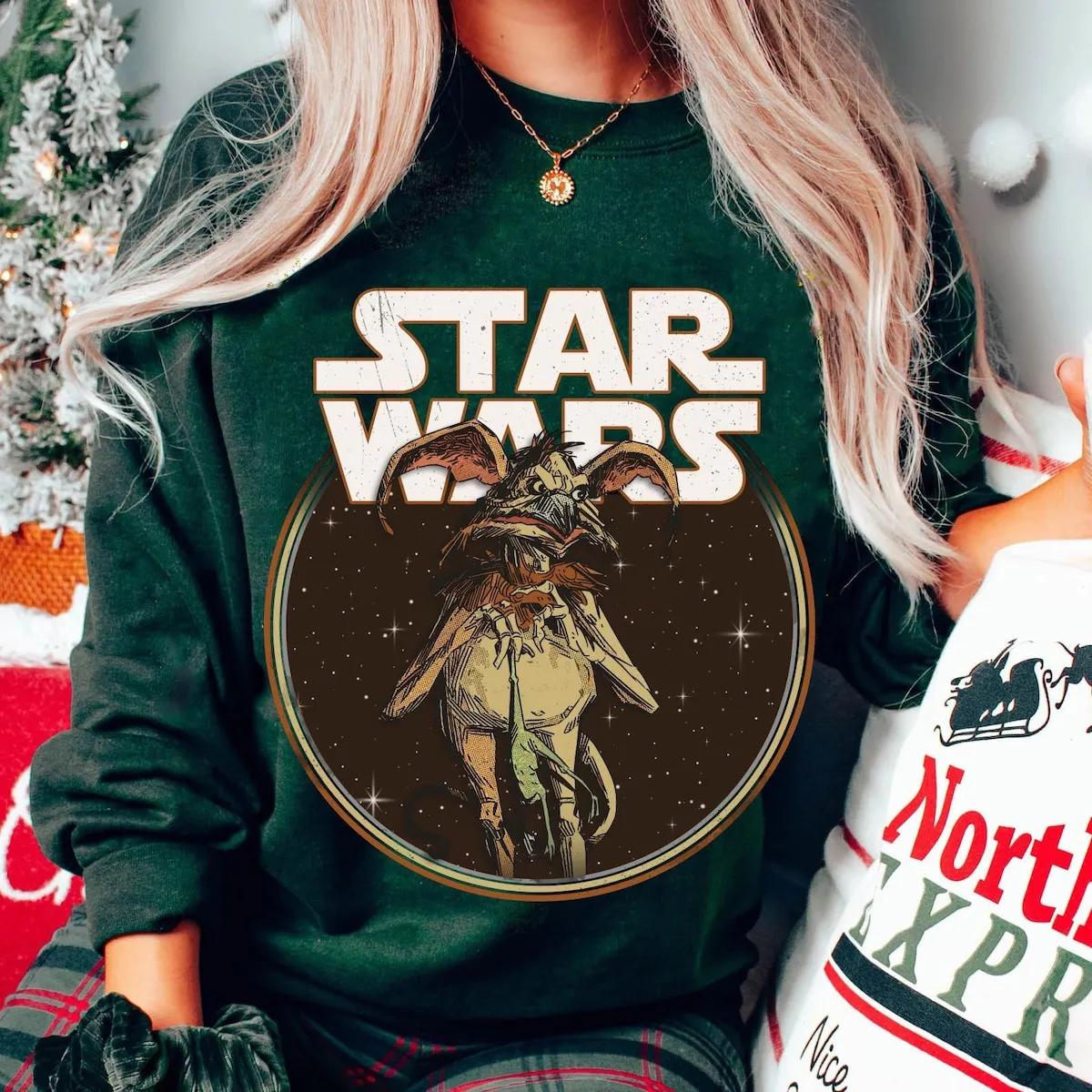 Salacious B Crumb Portrait Star Wars Shirt 6