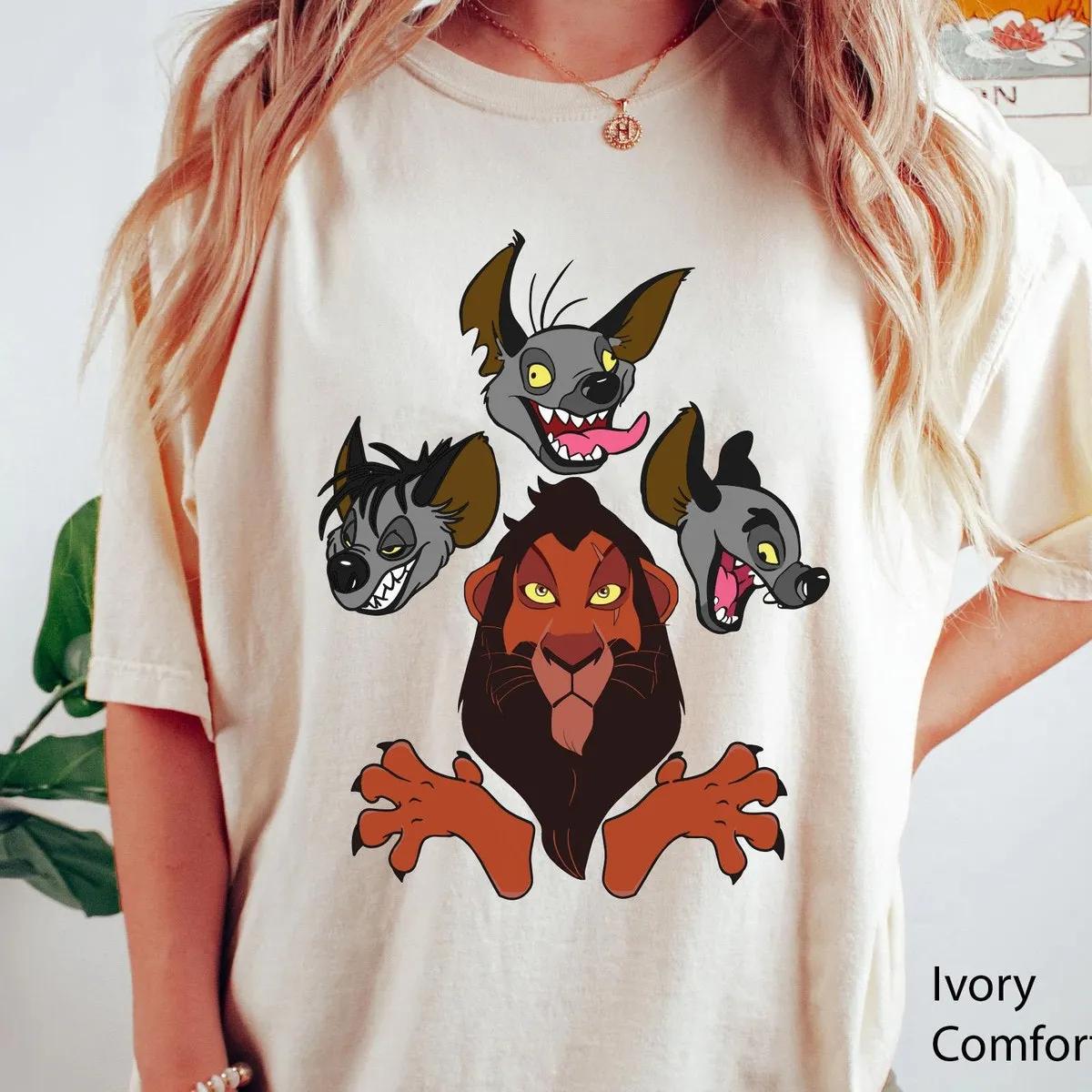 Scar Shenzi Banzai And Ed Hyenas Shirt 1