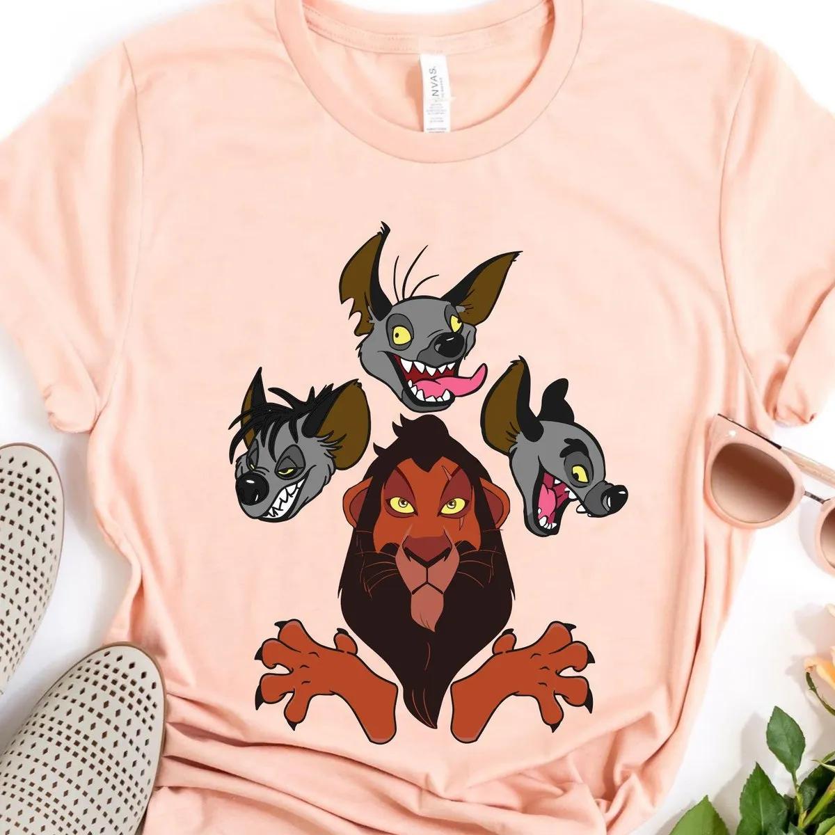 Scar Shenzi Banzai And Ed Hyenas Shirt 3